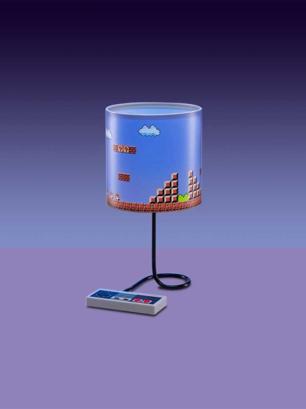 Level up your room with the Paladone Super Mario Bros Table Lamp with NES Console