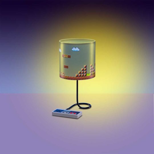 Level up your room with the Paladone Super Mario Bros Table Lamp with NES Console