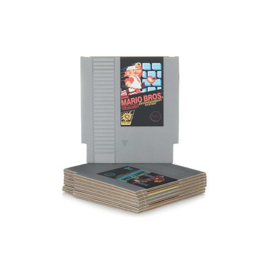 Get the game started with this Paladone NES Cartridge Coasters