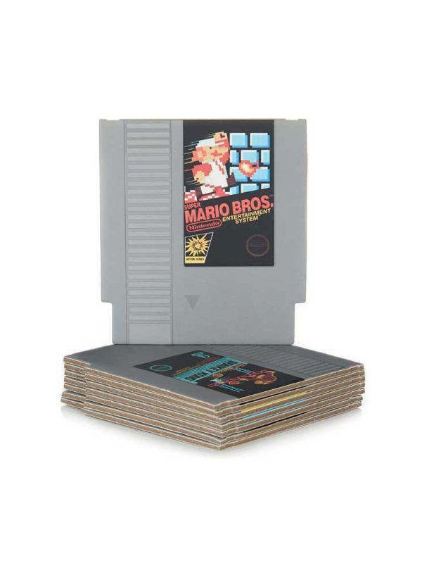 Get the game started with this Paladone NES Cartridge Coasters