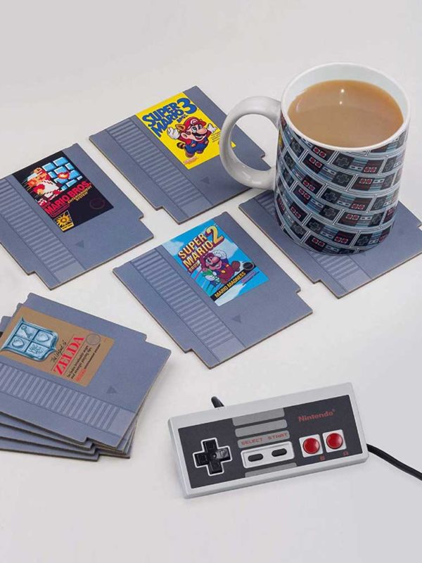 Get the game started with this Paladone NES Cartridge Coasters