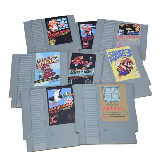 Get the game started with this Paladone NES Cartridge Coasters