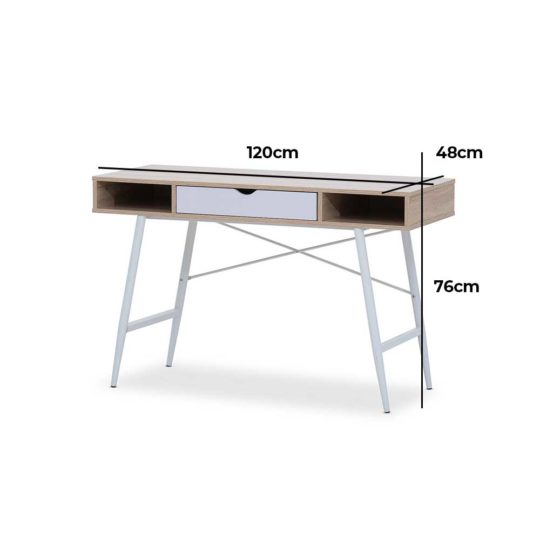 The Fillmore Desk is a minimalistic work station to add to your office space