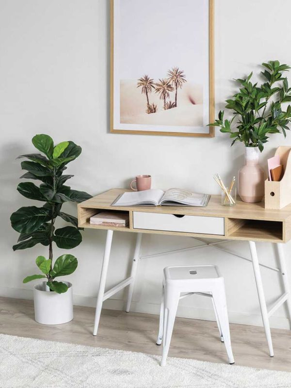 The Fillmore Desk is a minimalistic work station to add to your office space